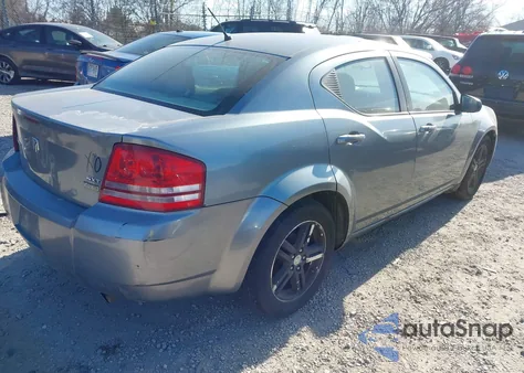 2008 Dodge Avenger Sxt из США, поврежденный, VIN 1B3LC56R18N684452